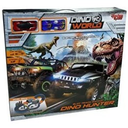 Resim 1:43 Ölçekli Dinozor Dünyası Yarış Seti 