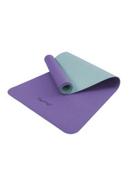 Resim Gymo Ekolojik 6mm TPE Yoga Matı Pilates Minderi Lila Nane Yeşili 