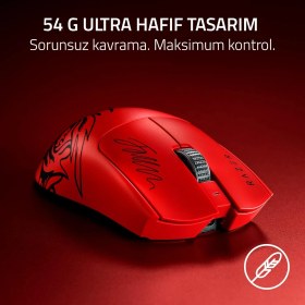 Resim RAZER Viper V3 Pro Kablosuz Mouse Faker Edition RZ01-05120500-R3M1 