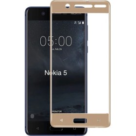 Resim Bufalo Nokia 5 Kavisli 3D Cam Ekran Koruyucu 
