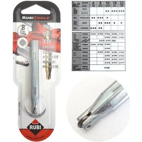 Resim Rubi 8 MM Seramik Kesme Elması 5/16 Elmas Uç N11.624 