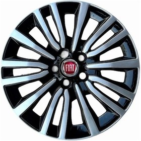 Resim Pointgmarketin Fiat Egea 15 Inç Jant Kapağı 4 Adet 1 Takım Siyah 