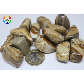 Resim Jasper Taşı Kahverengi Alacalı (9744) 