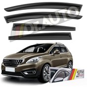 Resim Peugeot 3008 2009-2016 Arası Cam Rüzgarlığı 4'lü 