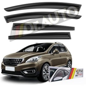 Resim Peugeot 3008 2009-2016 Arası Cam Rüzgarlığı 4'lü 