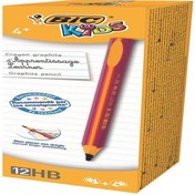 Resim Bic Kurşun Kalem Kids Evolution HB Üçgen Jumbo 12 Lİ Pembe 919263 