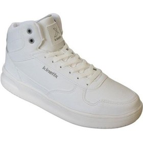 Resim Kinetix Erkek Beyaz Cilt Bilekli Kalın Taban Sneaker Spor Basketboll Ayakkabı 001 