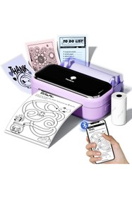 Resim Phomemo M03 Mini Fotoğraf & Etiket Yazıcısı (53mm / 80mm) 