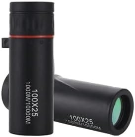 Resim 100x25 Tek Gözlü Dürbün 100 Kat Büyütme 25 mm Objektif Çapı Su Geçirmez ve Anti Reflection Kaplama 