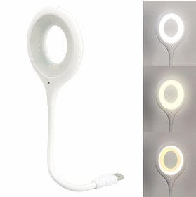 Resim E&D Collection Sesle Kontrol 3 Renk Işık Modlu Akrobat USB LED Kitap Okuma Işığı, USB Gece Işığı Lambası, 20 LED, S 