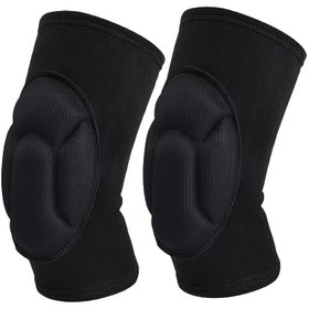 Resim Erkekler ve kadınlar için 1 çift profesyonel dirsek pedi, nefes alabilir ve elastik malzeme, darbe koruması için yumuşak sünger katmanı, çarpışma önleme, fitness, koşu, dans, tenis, ragbi, dağ yürüyüşü, basketbol, yoga, futbol vb. için kompresyon dirsek destek. 