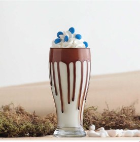 Resim LAV Brotto Cam Bira Bardağı 6'lı 330 ml (Meşrubat Bardağı ) 