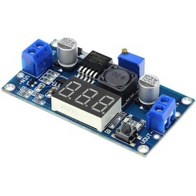 Resim Motorobit-7 Segmentli Ayarlanabilir 3A Voltaj Regülatör Kartı - Lm2596-Adj 