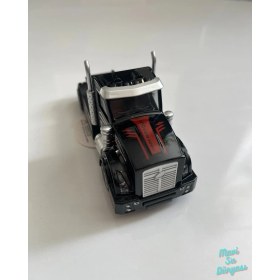 Resim Mavi Su Dünyası Metal Çek Bırak Tır Kafası Araba 13X5 cm Siyah 