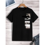 Resim DAXİS Sportwear Company The Past Oversize Unisex Tshirt Siyah 