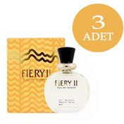 Resim Akat Gardi Akat Fiery 2 Edt 100ml Kadın Parfümü 3 Adet 