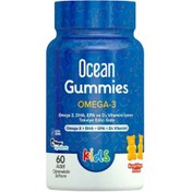 Resim Ocean Kids Gummies Omega 3 60 adet Çiğnenebilir Jel Form 