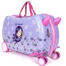 Resim Milk&Moo Binilebilir Küçük Deniz Kızı Çocuk Valizi 