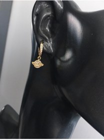 Resim Fashion Jewellery Gold Venüslü Küpe 