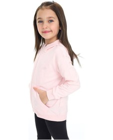 Resim Toontoy Kız Çocuk Nakışlı Hırka Pudra 