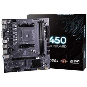 Resim Dragos Dragmode B450M Sata,M2 Ddr4 3200MHz Usb 3.0 Vga Hdmi Ses G.Lan AM4 mATX Anakart 