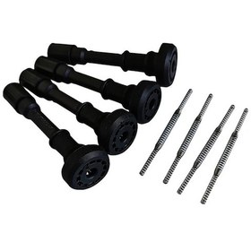 Resim Globalbloom F01r10a005 4lü Yüksek Voltaj Ateşleme Bobini Buji Kabloları Mitsubishi Delica Foton Midi Mazda Familia Beıjıng Dongfeng Jac Byd 