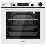 Resim TAF-6004-WSP 60 CM 80 L Beyaz Cam Elektrikli Ankastre Fırın Tommatech