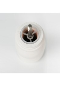 Resim Beyaz Ahşap Tuz Ve Karabiber El Değirmeni Öğütücü Grinder 18 Cm Beyaz 