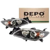 Resim Depo Mazda 3 Bk Sedan Yıl 2003-2008 Arası Sol Far Bn8v-51-0l0e 