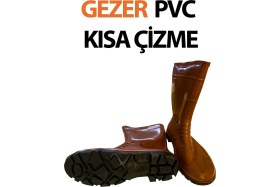 Resim Gezer Krep Kısa Çizme Siyah Tabanlı 45 Numara 