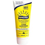 Resim Sunsational Clear Sunscreen SPF50 200 ml 