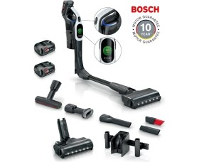 Resim Bosch Premium BCS104 Şarjlı Dikey Süpürge Unlimited 10 Dijital Turbospinmotor Çiftbataryalı 160DK Temizlik+Bosch Multitalent Mutfak Robotu 