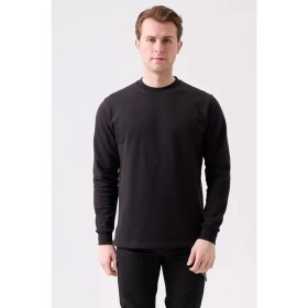 Resim Pamuklu Sweatshirt Kışlık Erkek Süveter Galanthus Basic Rahat Kesim Günlük Iş Kullanımı Için 