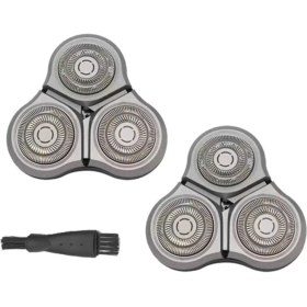 Resim VintageVo Xiaomi Mijia Için 2pcs S500C S500 S500 S300 Elektrikli Tıraş Alın Kafa+Fırça Tıraş Alın (Yurt Dışından) 