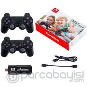 Resim ALLY GB01 Kablosuz Video Oyunu Konsolu 2.4G Dahili 3500 Oyun konsolu 