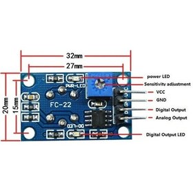 Resim Mq-5 Lpg- Propan Gaz Sensörü 