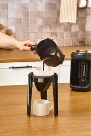 Resim Hatır Hüps Bej Sütlü Türk Kahve Makinesi 