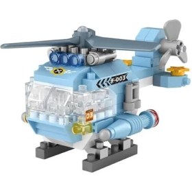 Resim LZ8616 Loz Helikopter Blok Seti Mini Poşet -Vagon Life 