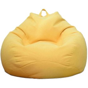 Resim Extra Large Bean Bag Chairs Couch Sofa Cover Lazy Lounger For Adults Kid Indoor(No Filler) - JZ 