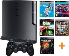 Resim Sony Playstatıon 3 Slım 160Gb- 13 Oyunlu- 1 Yıl Garanti 