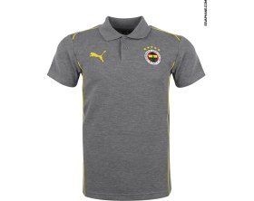 Resim Fenerbahçe Lisanslı 24/25 A Takım Gri Polo T-Shirt 