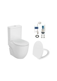Resim Norm 501 Duvara Sıfır Klozet + Norm Yavaş Kapak + VitrA İç Takım Set 