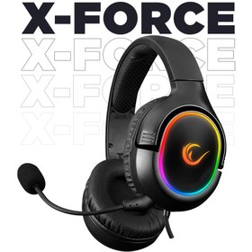 Resim Rampage X-force Rgb Led 7.1 Çıkarılabilir Mikrofonlu Gaming Oyuncu Kulaklığı Profesyonel Kulaklık 