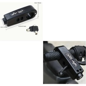 Resim ORCO ELEKTRIC Bıcycle&motorcycle&scooter Protectıon Gaz ve Fren Kilidi Sürüş Engelleme 