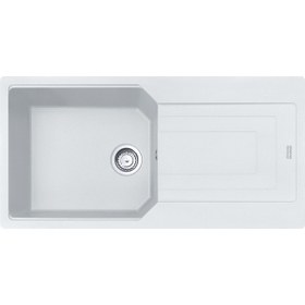 Resim Franke Urban Ubg 611-100x50 Ölçü Granit Evye Beyaz (bianco) 