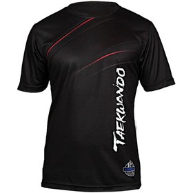 Resim DO-SMAI Dijital Baskılı Taekwondo Fitness Boks Muay Thai Antrenman Tişörtü Spor T-shirt Tkt154 