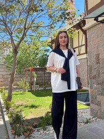 Resim 3 Parça Bağlama detaylı Takım Lacivert - M 