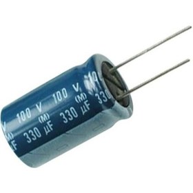 Resim 330 Mf 100 V Kondansatör 