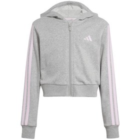 Resim Adidas Adidas Jg 3s Ft Fz Cro Kız Çocuk Gri Sweatshirt 17719 Gri 