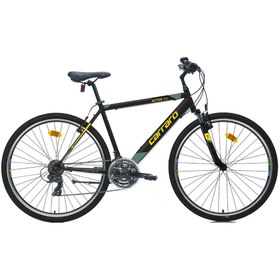 Resim Carraro Active 290 V 28 Jant 16" (40cm) Şehir Bisikleti - Mat Siyah/Sarı/Koyu Yeşil (M Kadro) 